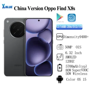 China Version Oppo Find X8s Dimensity 9400+ 6.32" AMOLED 120HZ 5700mh 80W SuperVOOC 50W Wireless 50MP Rear Camera OIS NFC OTA