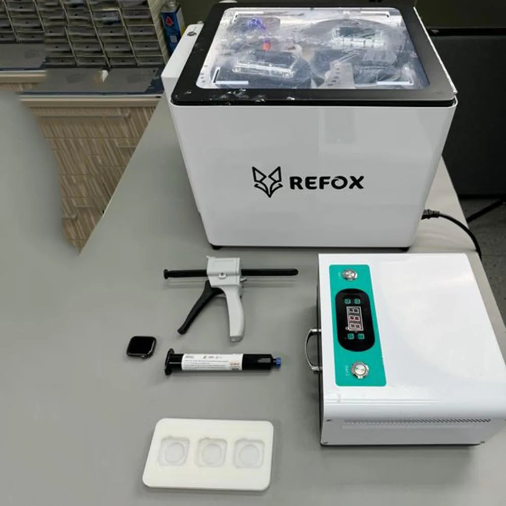 Refox AP32 Plus DESKTOP Screen Polishing Machine for iPhone Watch LCD Screen Glass Refurbish Grinding Scratch Remove Repair Tool - Image 2