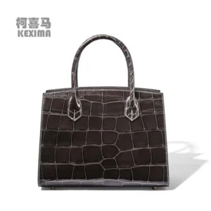 gete Female crocodile bag new manual women handbag women crocodile bag large capacity