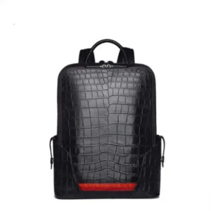 gete new crocodile leather men backpack handmade travel bag casual fashion men's bag men backpack