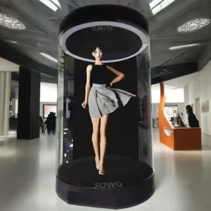 3d Holographic Display AI Interactive Hologram Cabinet Advertising Cube Display Holobox