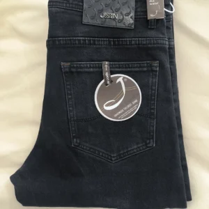 BLLIYOSS Jeans Thin Cotton Men 2025 FW New Business Embroidery straight-leg Outdoors Pants Old Money High Quality 30 To 42 yarda