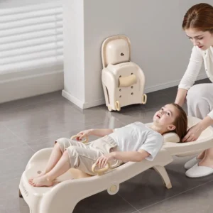 SPA Plastic Children Shampoo Bed Foldable Hair Washing Chairs Spa Basin Massage Bed Luxury Sillon Peluqueria Salon Furniture