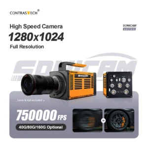 High Frame Rate 550000fps 600000fps 750000fps Slow-Mo Video 1280x1024 High Speed Camera for Crash Testing SONICAM13M-9