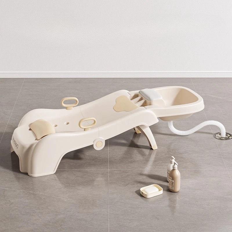 SPA Plastic Children Shampoo Bed Foldable Hair Washing Chairs Spa Basin Massage Bed Luxury Sillon Peluqueria Salon Furniture - Image 6