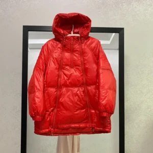 Women's Autumn Winter Cotton Coat Tops Jacket Zipper Maternity Large Size Thickened Warm Leisure Comfortable Versatile Vintage