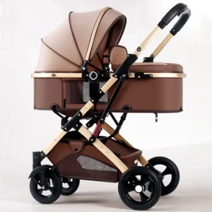 Baby Stroller High Landscape Carriage Light Newborn Pram Shock Proof Two Way Kid Car Baby Comfort Cart