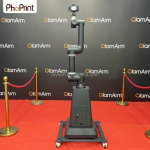 Phoprint Glambot Robotic Arm Camera Video Booth Glambot Photo Booth Machine